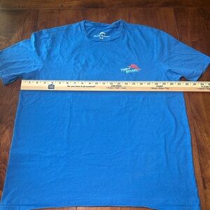 EUC Tommy Bahama Vibrant Blue Tee men's medium